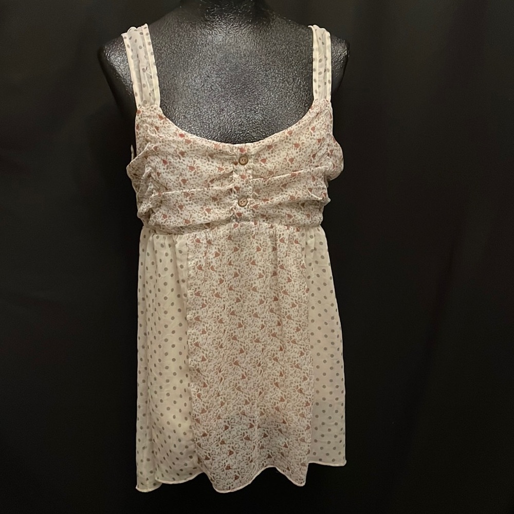 Linen Babydoll Blouse